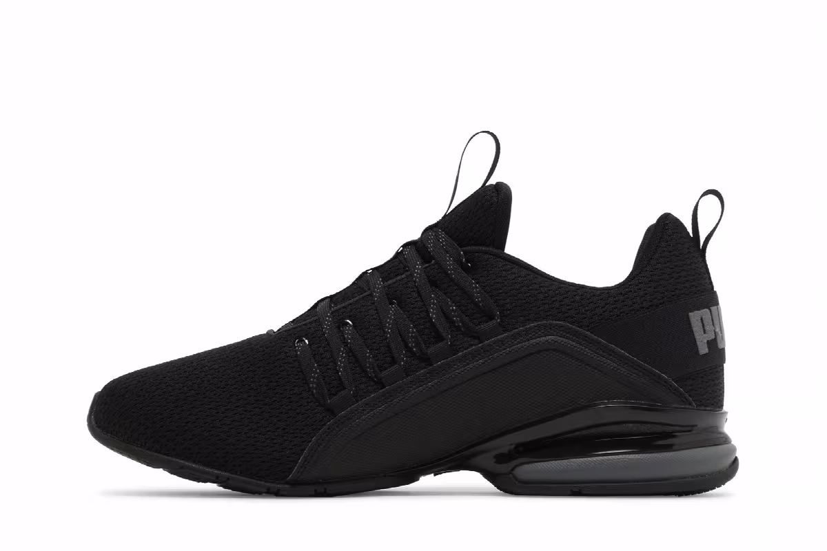 Puma Axelion Refresh Black Cool Dark Grey, view 4