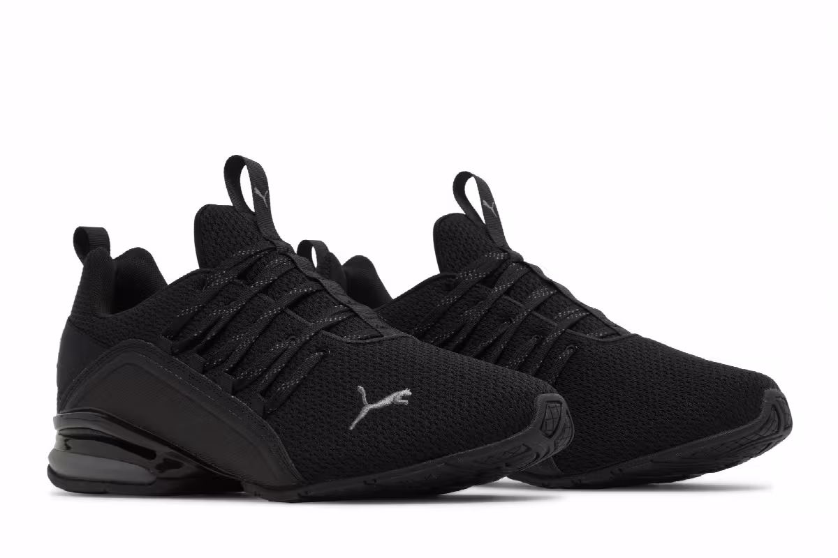 Puma Axelion Refresh Black Cool Dark Grey, view 9
