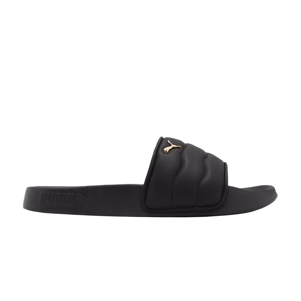 Puma Women's Leadcat 2.0 Puffy Slide Black