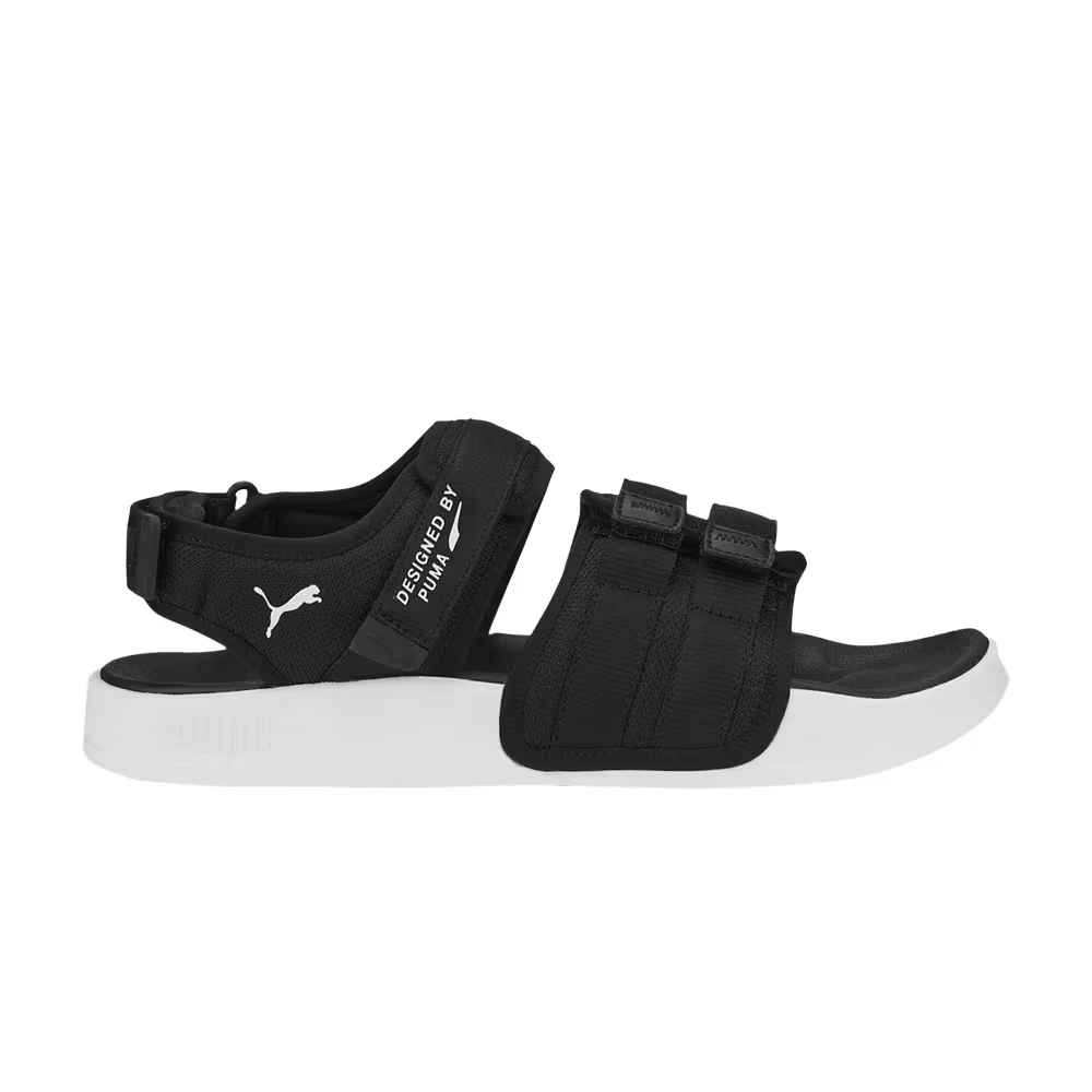 Puma Leadcat City Sandal Black White