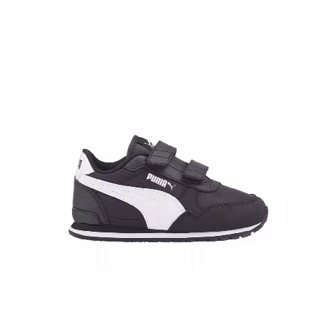Puma ST Runner v3 Nylon Toddler 'Black White'