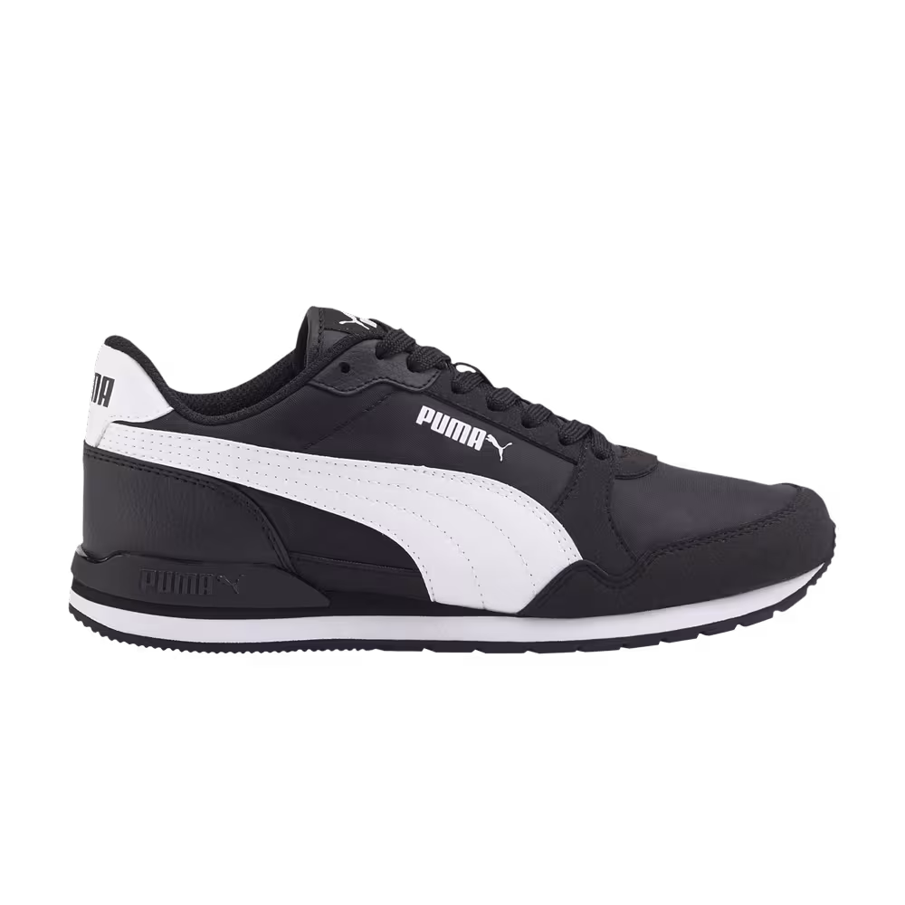 Puma ST Runner v3 Nylon Big Kid Black White
