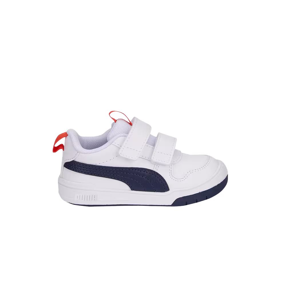 Puma Multiflex SL V Toddler White Peacoat
