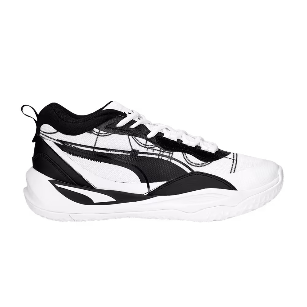 Puma Playmaker Pro Courtside - White Black