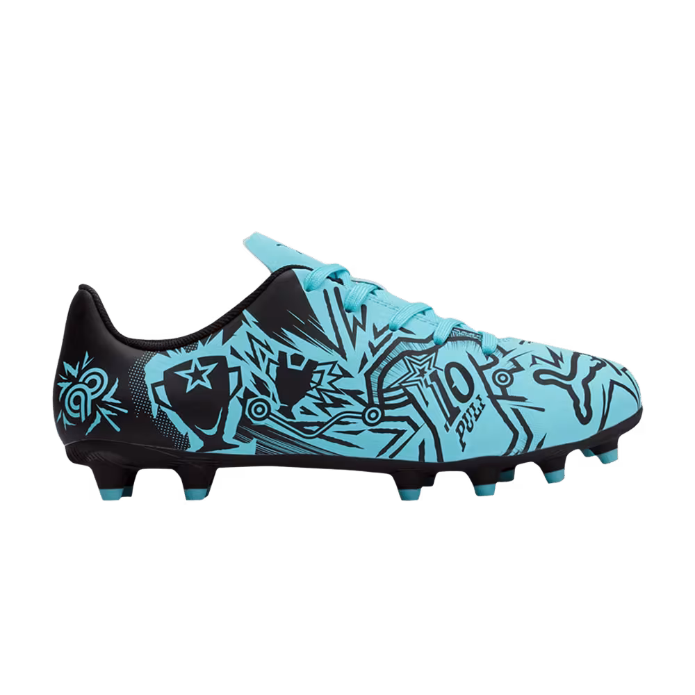 Puma Christian Pulisic x Tacto 2 FG AG Big Kid CP10 Pack - Hero Blue