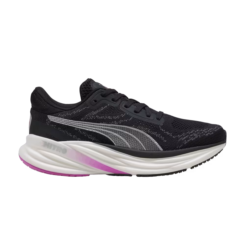 Puma Women's Magnify Nitro 2 Black Pure Magenta