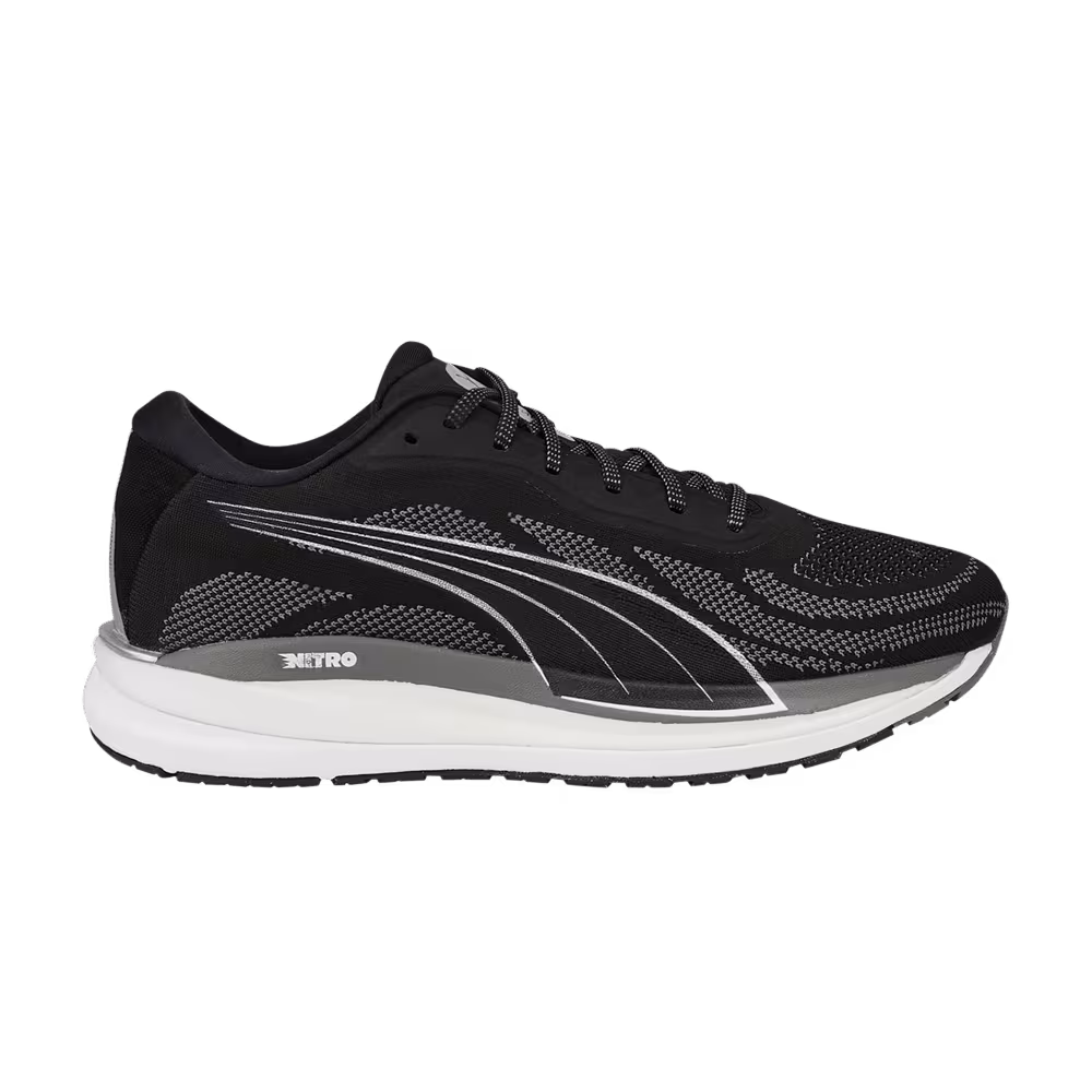 Puma Magnify Nitro Knit Black Castlerock