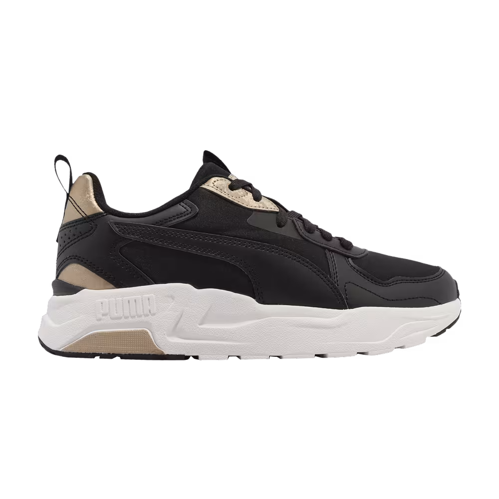 Puma Women's Trinity Lite Metallic - Black Gold
