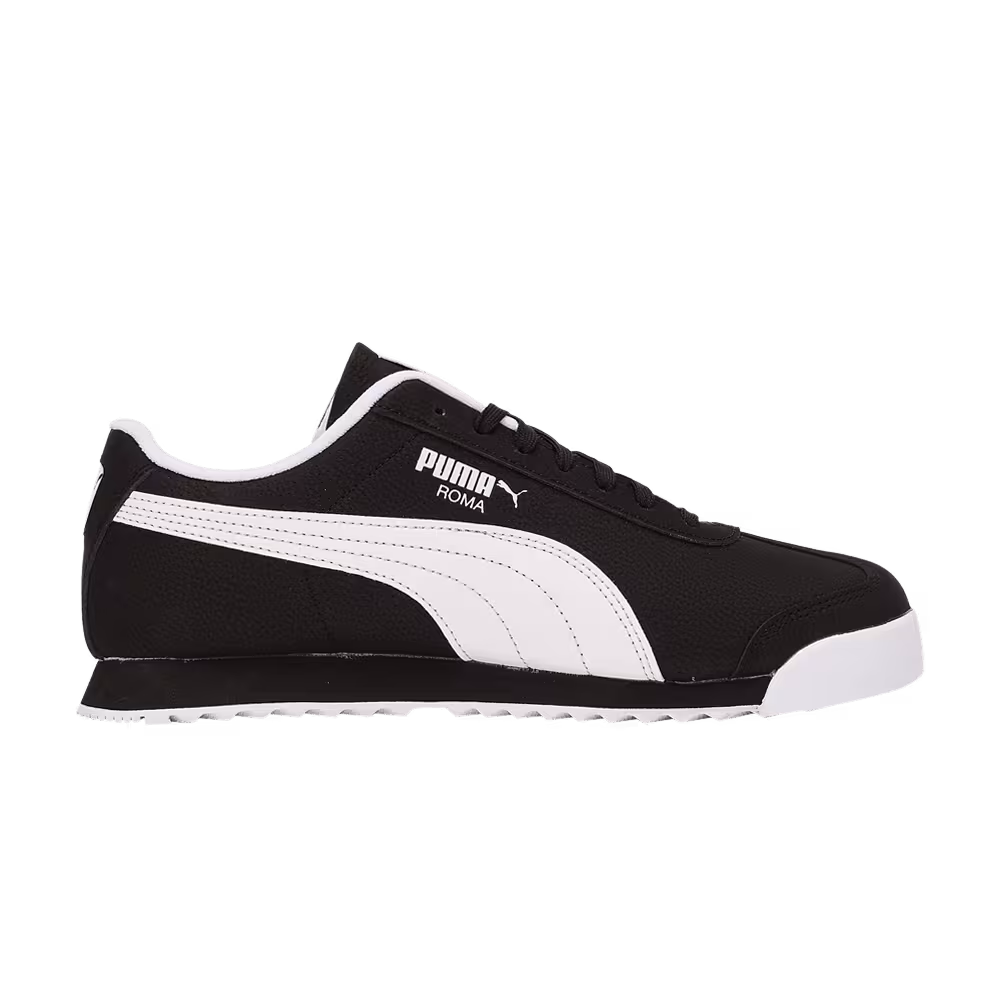 Puma Roma Reversed - Black White