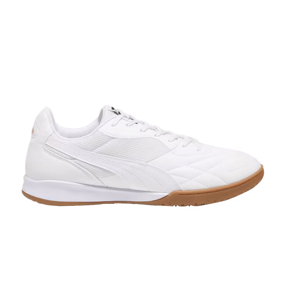 Puma King Top IT White Gold
