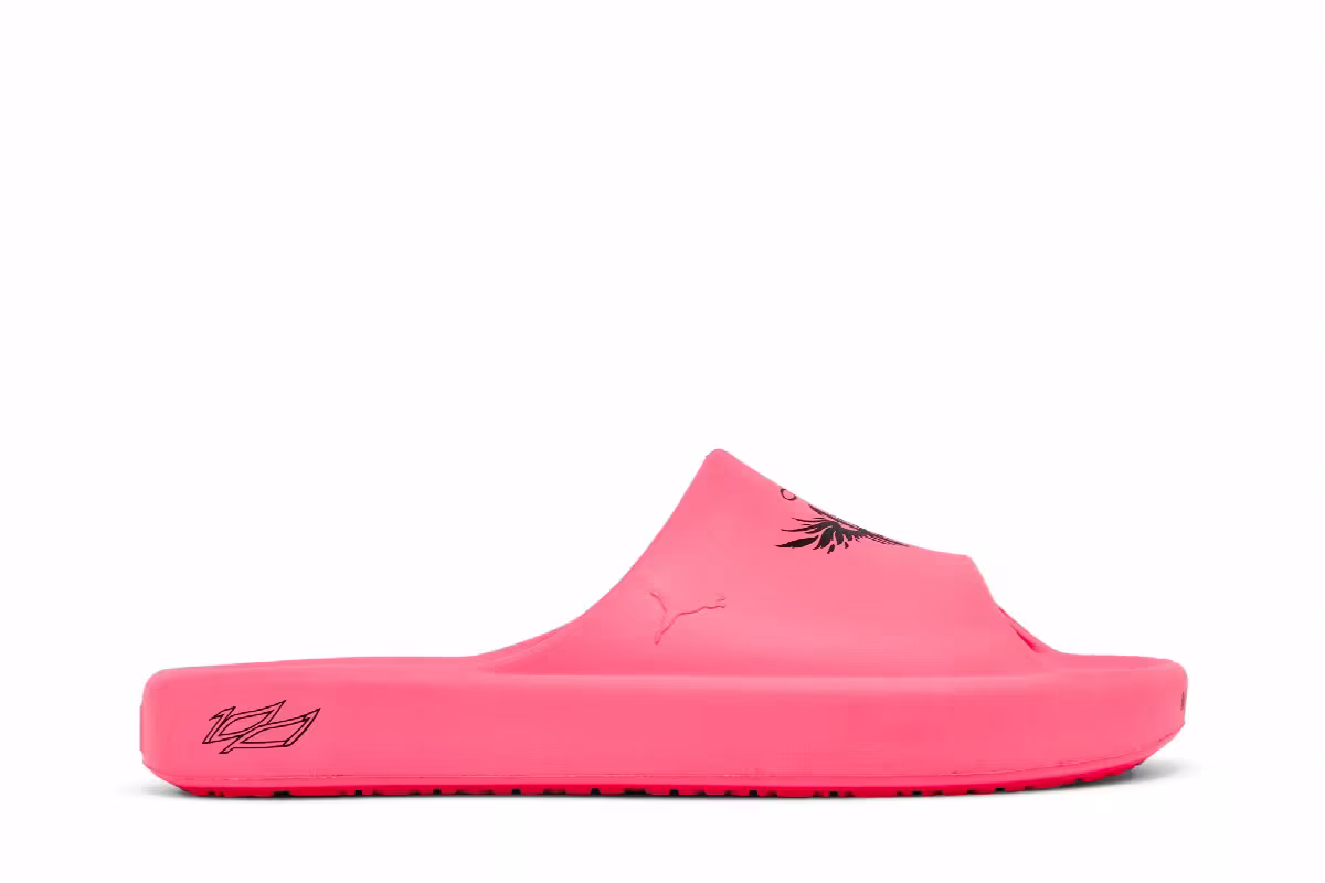 LaMelo Ball x Puma Shibui Cat Slide Sunset Glow, view 2