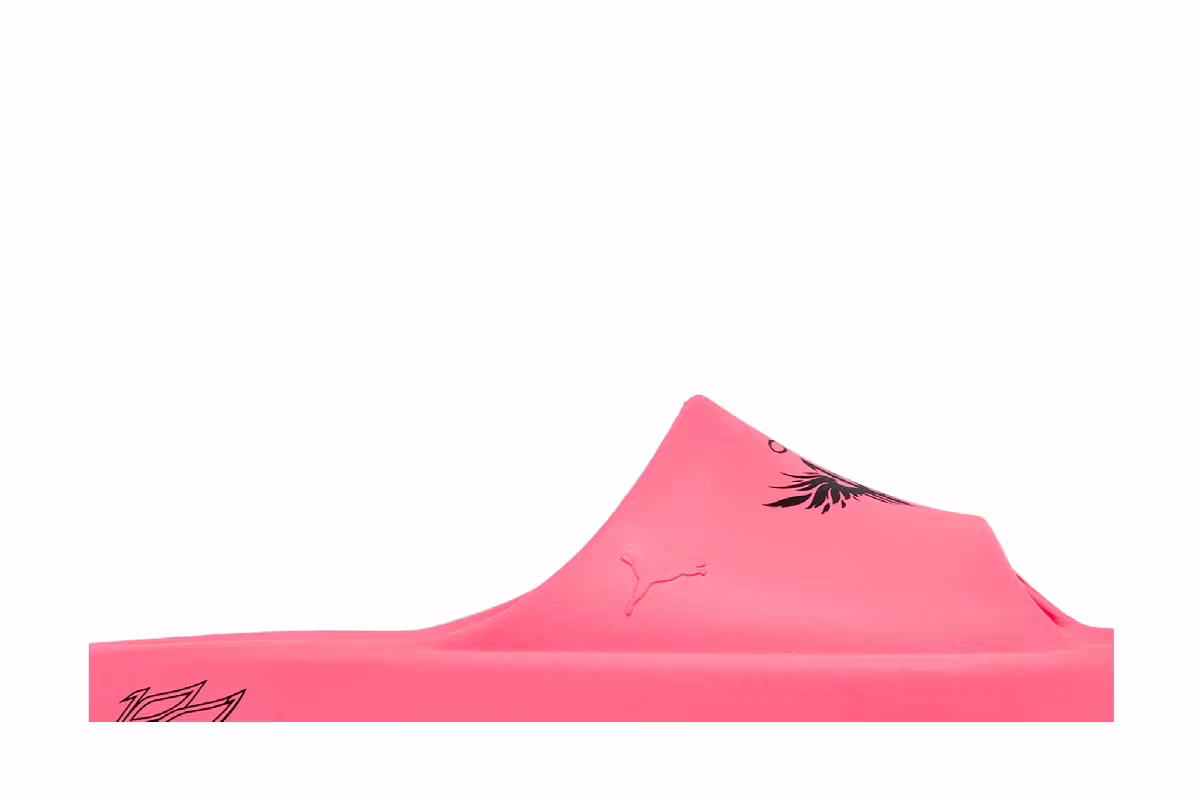 LaMelo Ball x Puma Shibui Cat Slide Sunset Glow, view 3
