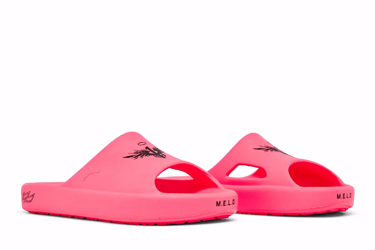 LaMelo Ball x Puma Shibui Cat Slide Sunset Glow, view 9