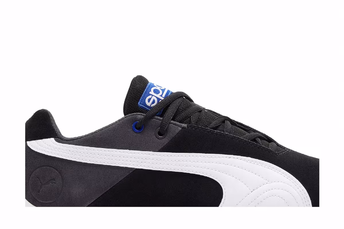 Sparco x Puma Future Cat OG Black Dark Coal, view 3