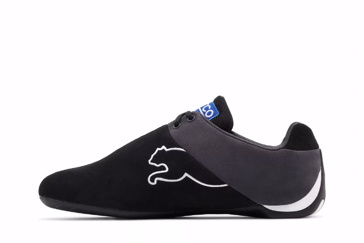 Sparco x Puma Future Cat OG Black Dark Coal, view 4