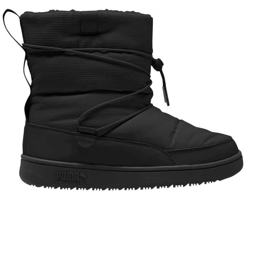 Puma Women's Snowbae Boot Black Shadow Grey