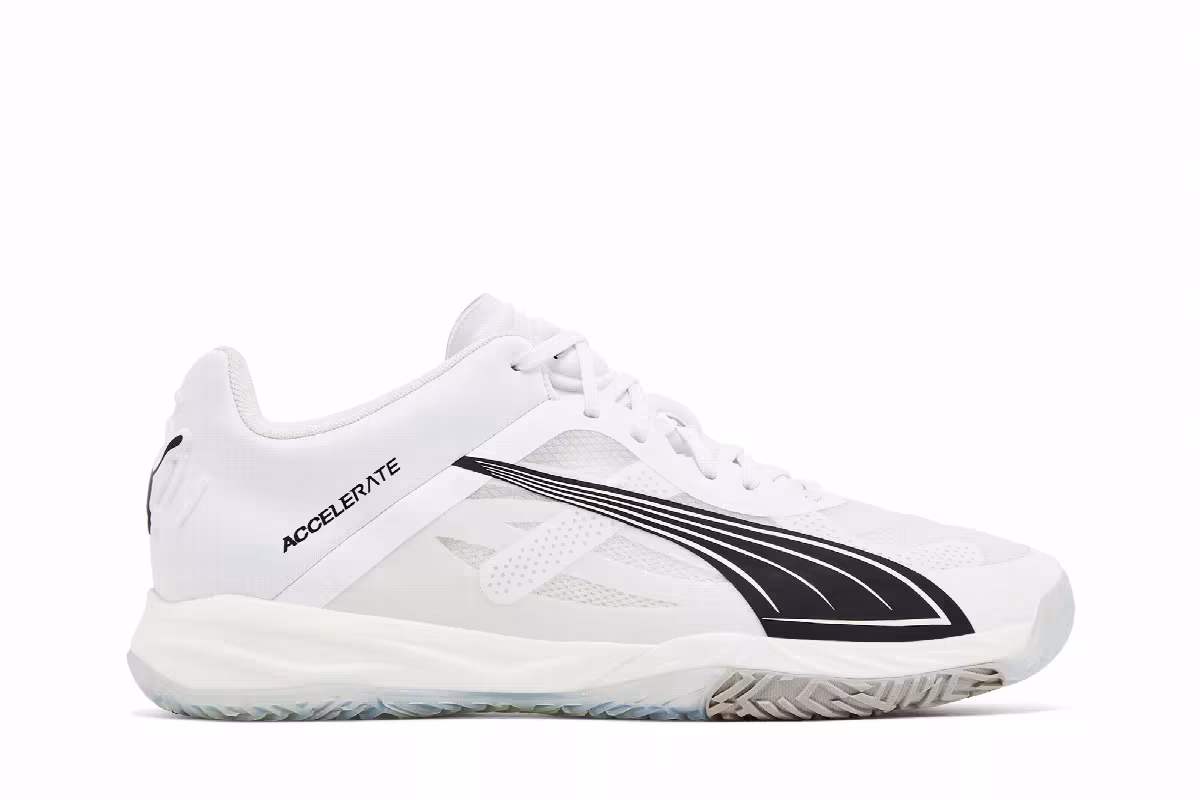 Puma Accelerate Nitro SQD White Concrete Grey, view 2
