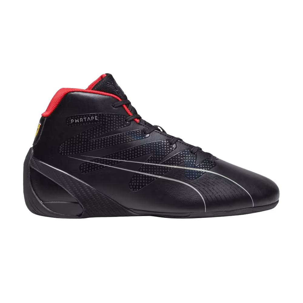 Puma Scuderia Ferrari x Carbon Cat Mid Black Red