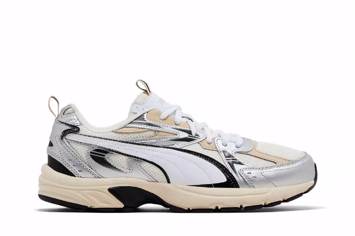 Puma Milenio Tech Warm White Silver, view 2