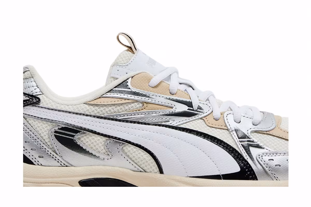 Puma Milenio Tech Warm White Silver, view 3