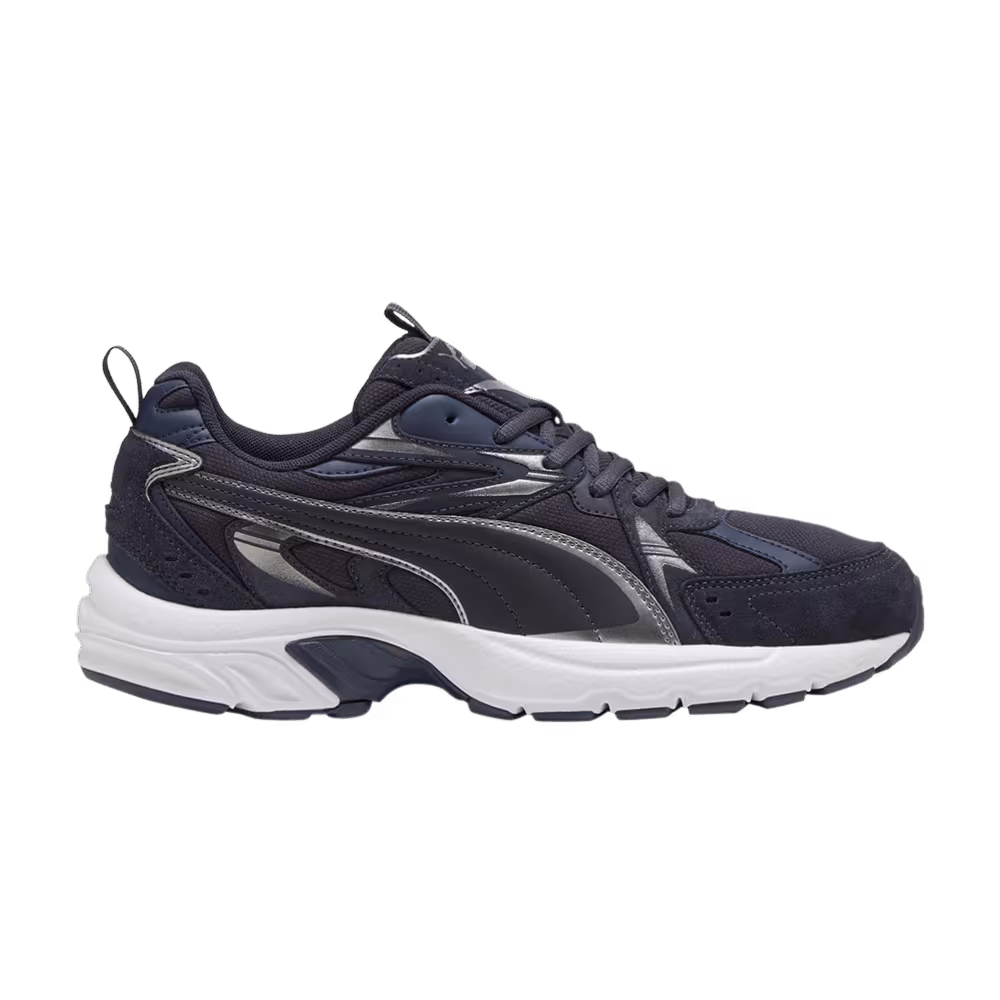 Puma Milenio Tech Suede New Navy Aged Silver