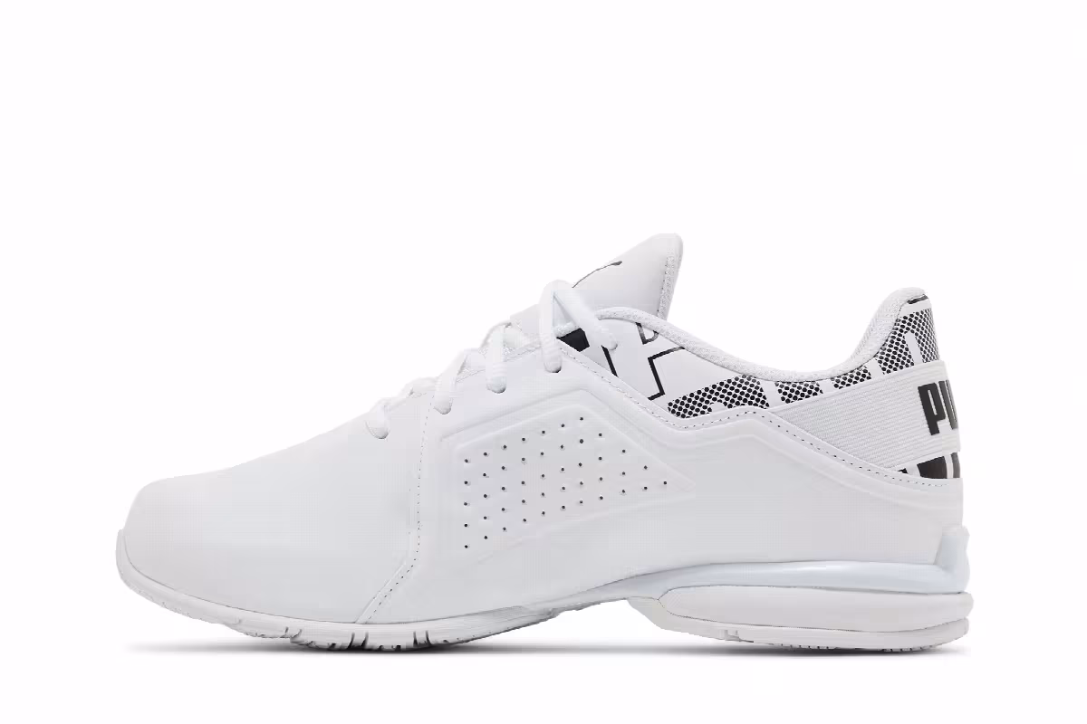 Puma Viz Runner Repeat White Black, view 4