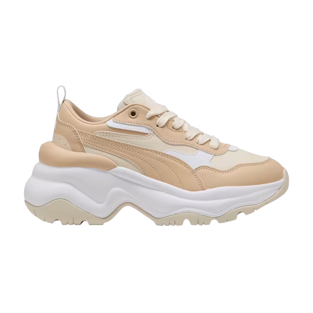 Puma Women's Cilia Wedge Alpine Snow Light Sand