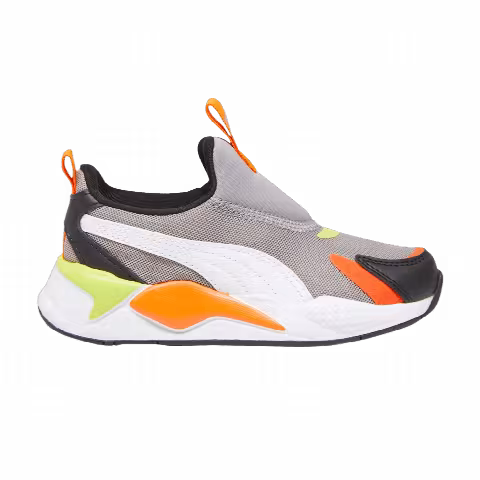 Puma RS-X3 Slip-On Little Kid 'Concrete Grey Rickie Orange'