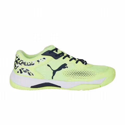 Puma Solarcourt RCT Padel 'Fast Yellow Camo'
