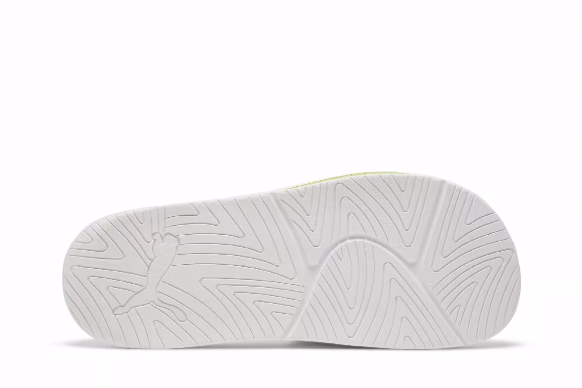 LaMelo Ball x Puma Dream Nitro MB.02 Slide White Green Glare, view 5