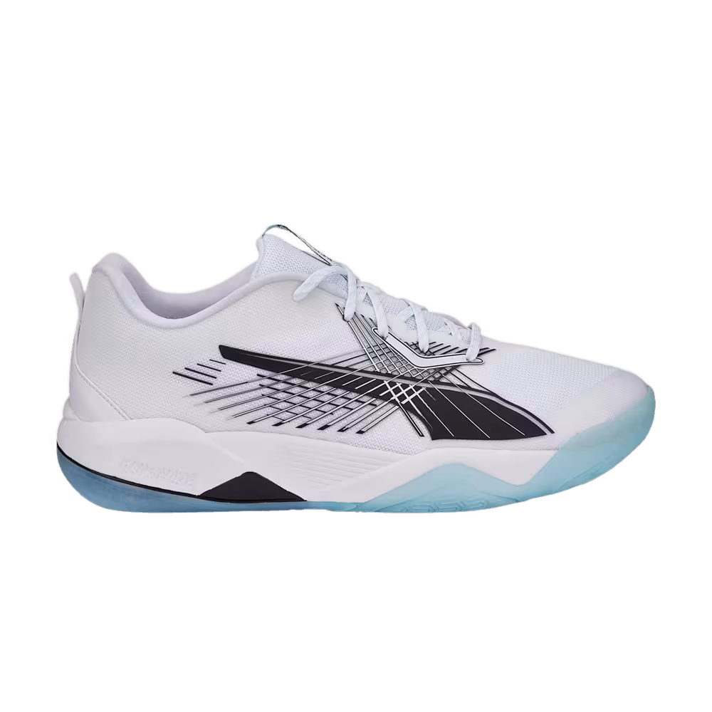 Puma Eliminate Power Nitro 2 Racquet White Nitro Blue