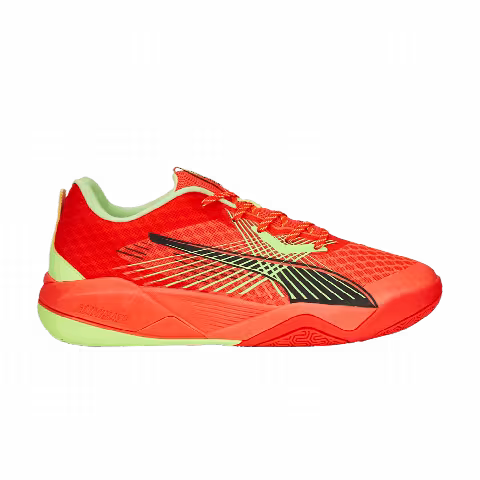 Puma Eliminate Power Nitro 2 Racquet 'Red Blast Fast Yellow'