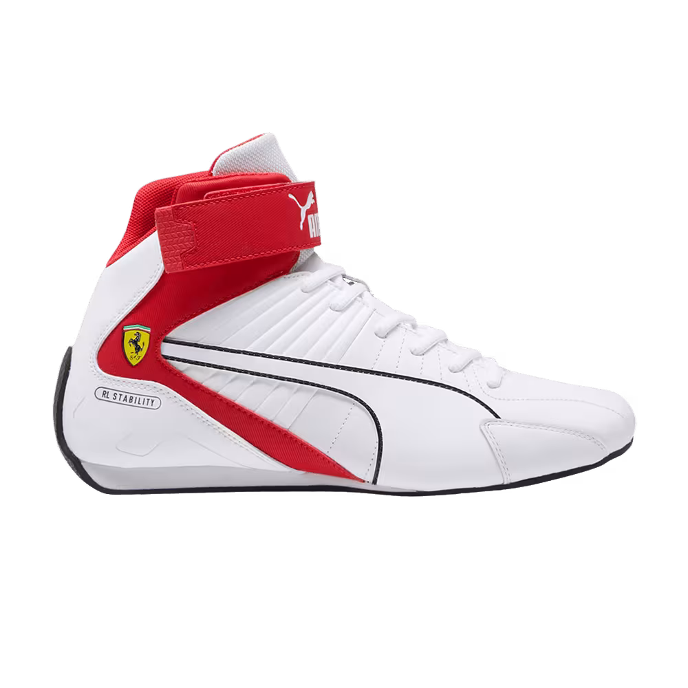 Puma Scuderia Ferrari x Kart Cat RL Mid White Rosso Corsa