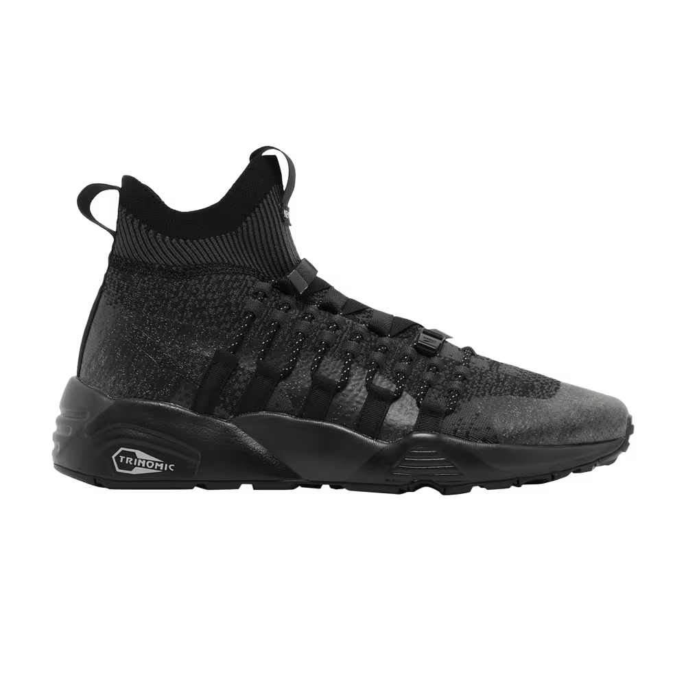 NEMEN x Puma Blaze of Glory Knit Mid Phantom Black