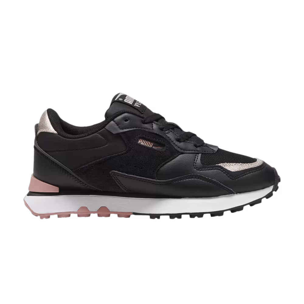 Puma Women's Rider FVW Glam - Black Rose Gold