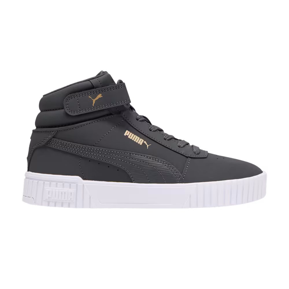 Puma Women's Caina 2.0 Mid Lux Asphalt Team Gold