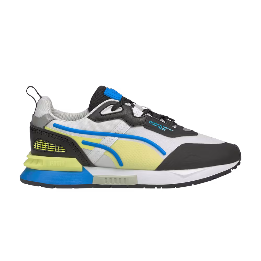 Puma Mirage Tech Jr Grey Violet Yellow