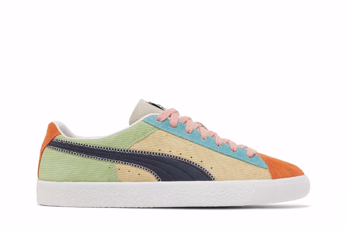 Puma Suede Vintage Blocked - Anise Flower, view 2
