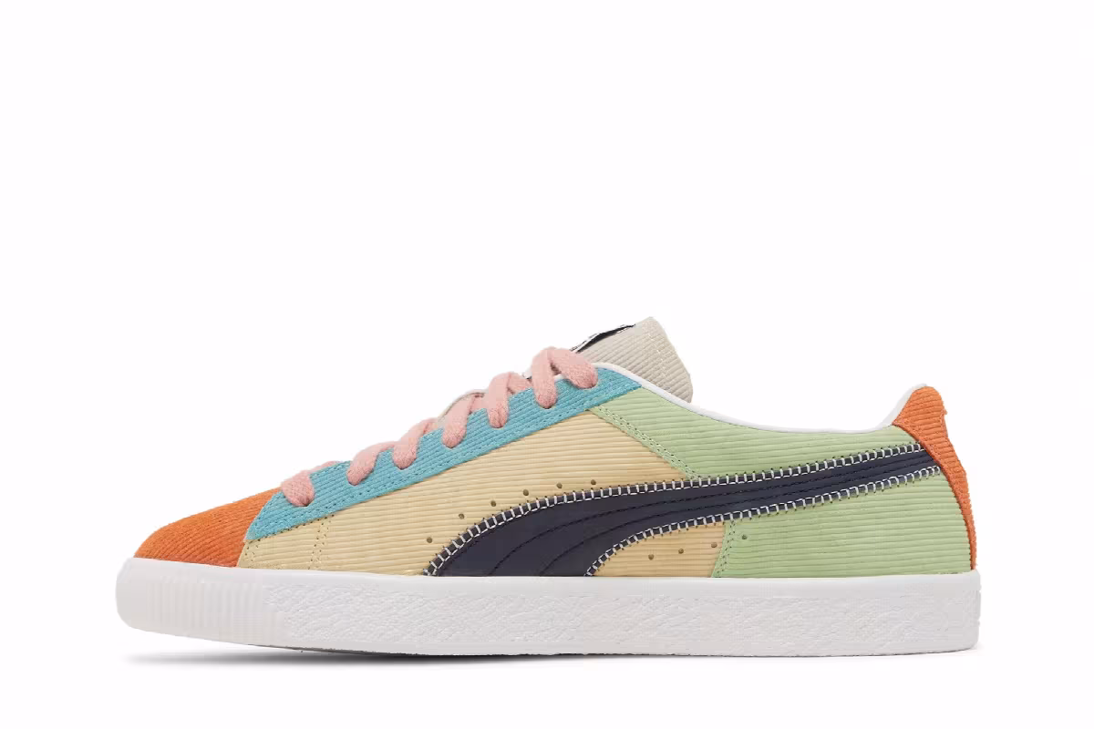 Puma Suede Vintage Blocked - Anise Flower, view 4