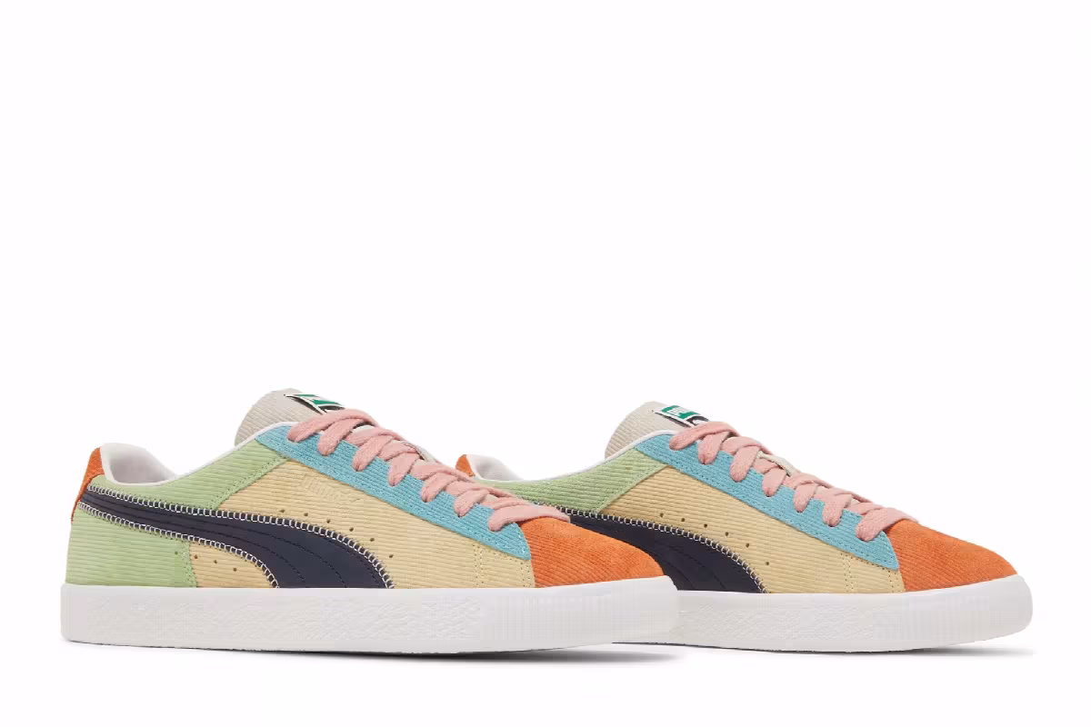 Puma Suede Vintage Blocked - Anise Flower, view 9