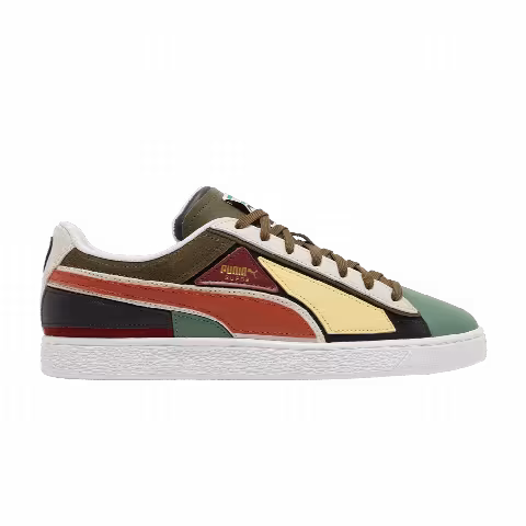 Puma Suede 'Layers - Deep Olive Warm Chestnut'