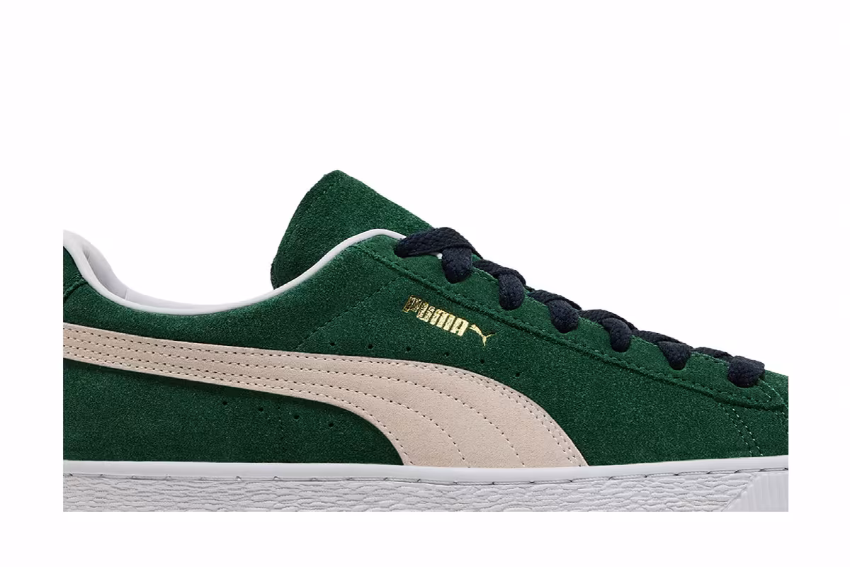 JJJJound x Puma Suede Green, view 3