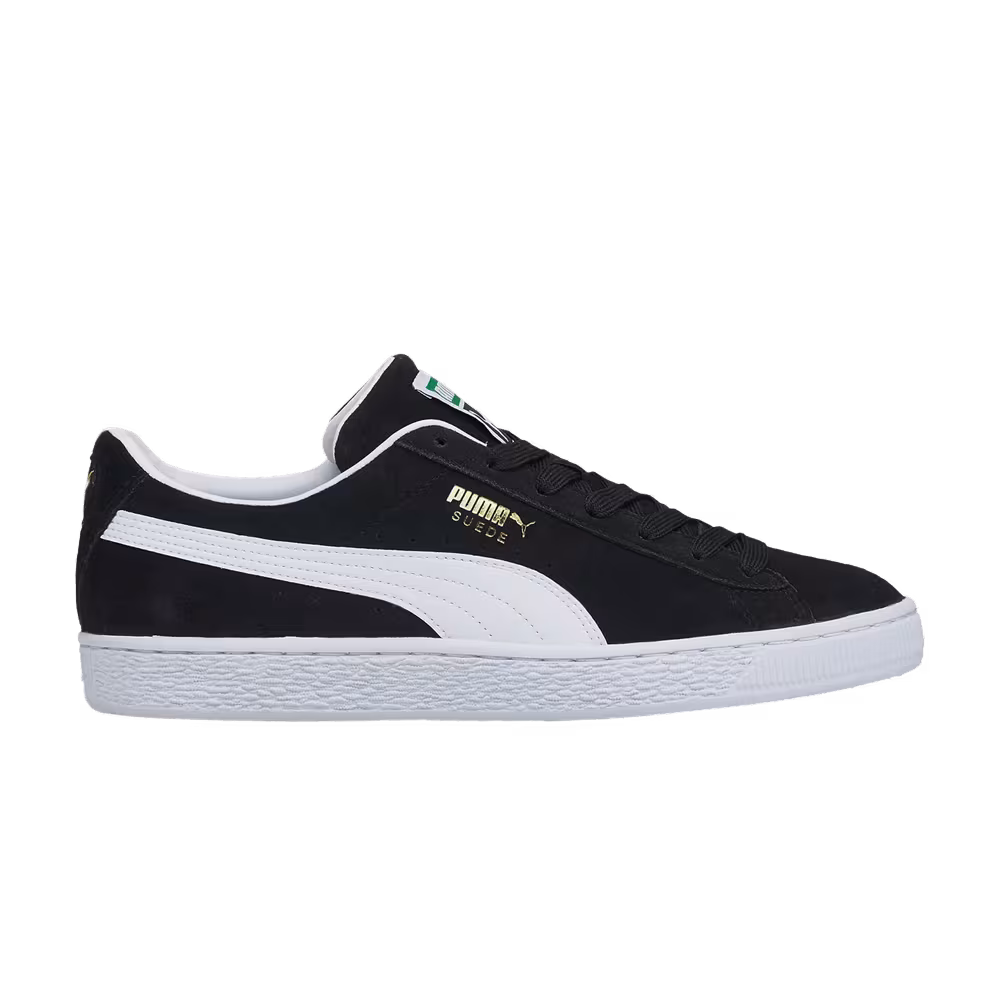 Puma Suede Croc Black White