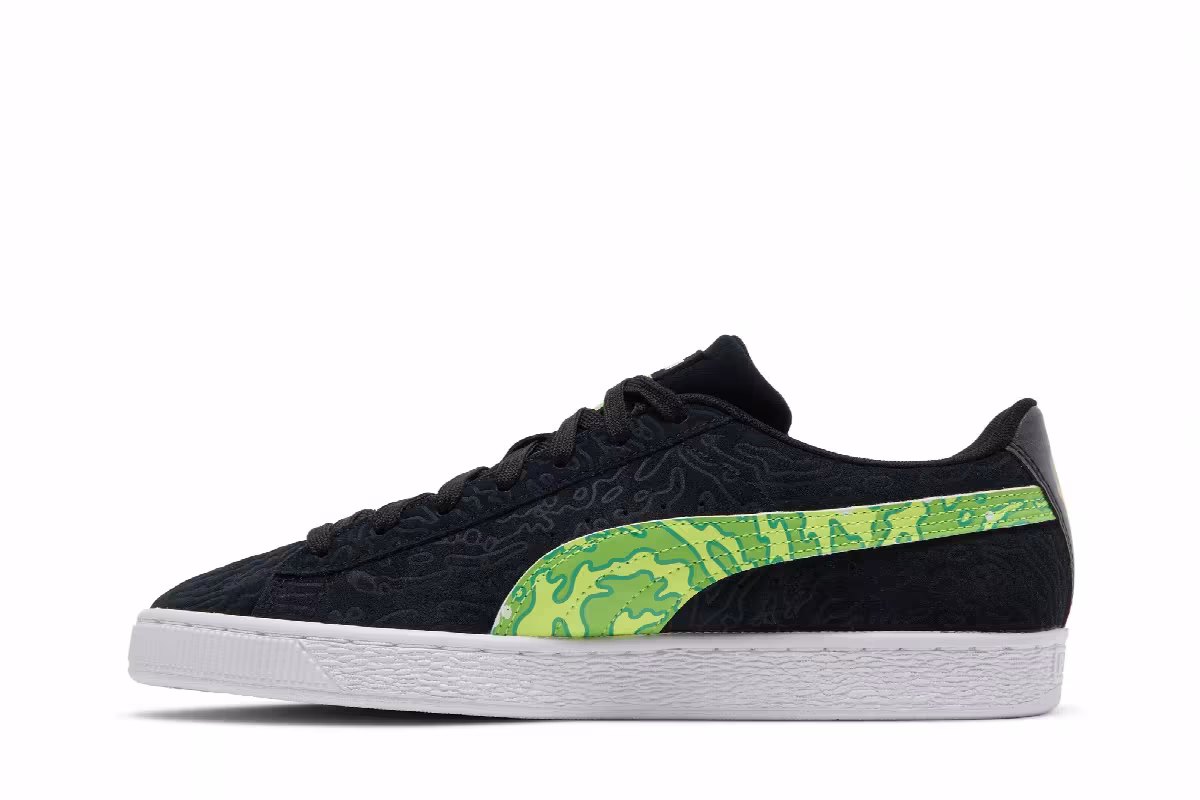 Rick and Morty x Puma Suede Interdimensional Portal, view 4
