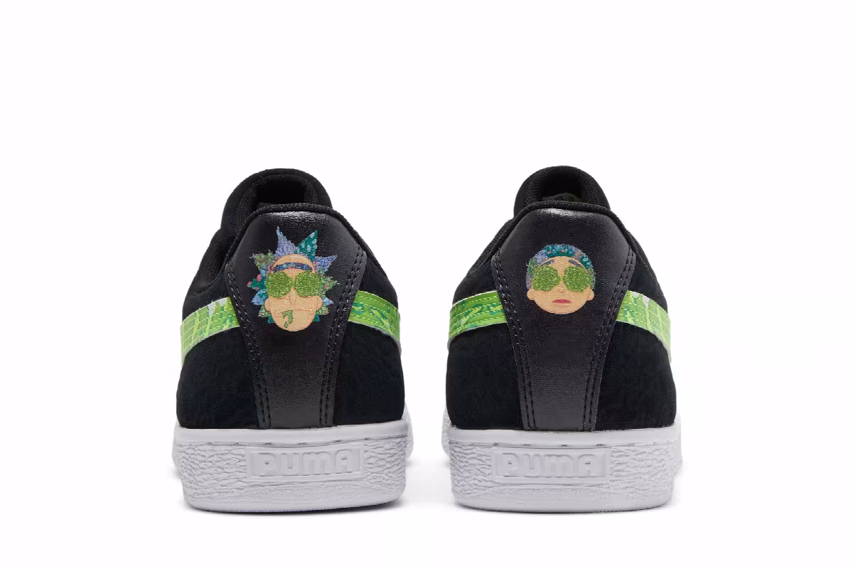 Rick and Morty x Puma Suede Interdimensional Portal, view 7