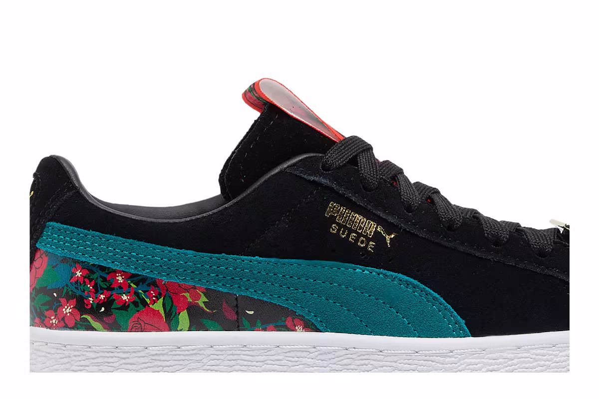 Puma DC Comics x Women's Suede Poison Ivy, view 3