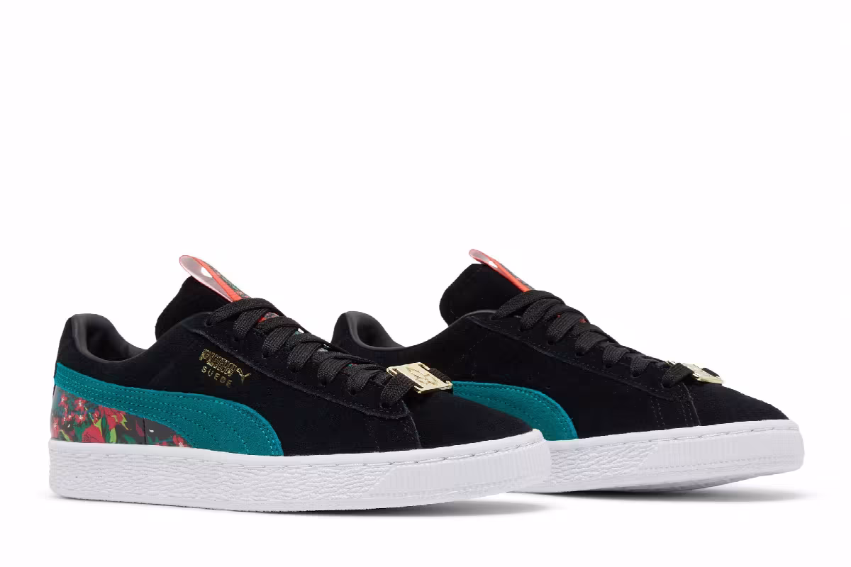 Puma DC Comics x Women's Suede Poison Ivy, view 9