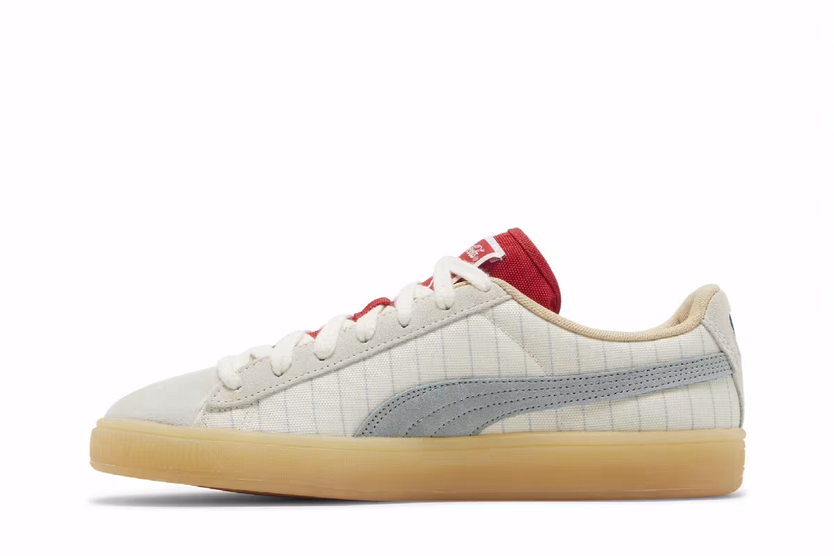 Coca-Cola x Puma Suede Slate Pinstripes, view 4