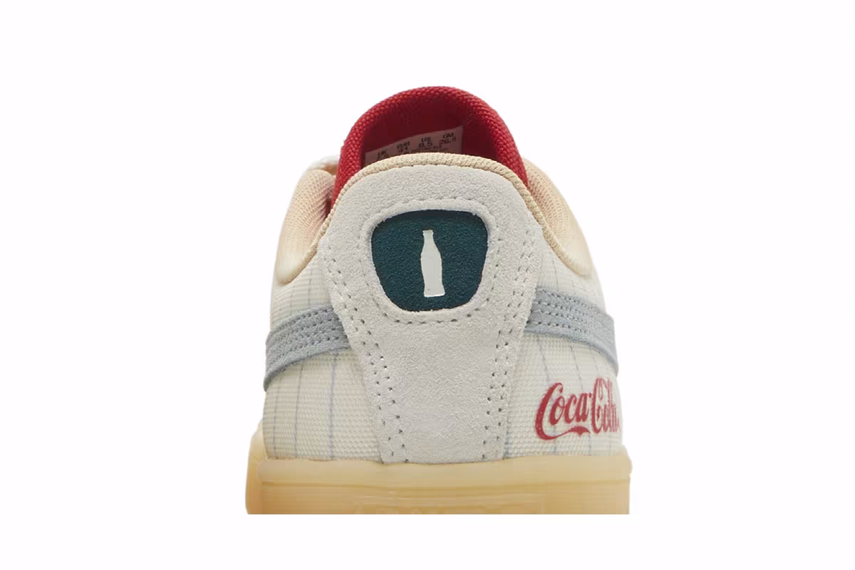 Coca-Cola x Puma Suede Slate Pinstripes, view 8