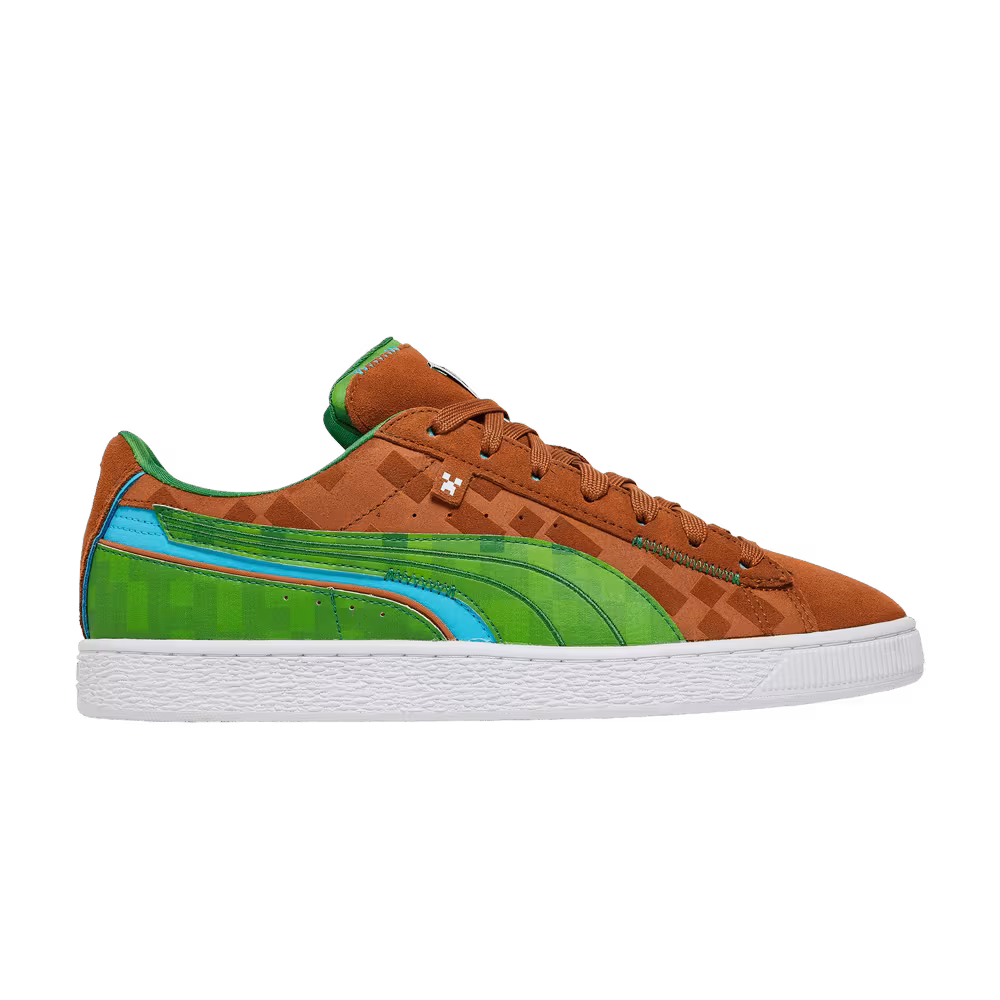 Minecraft x Puma Suede Grass Block